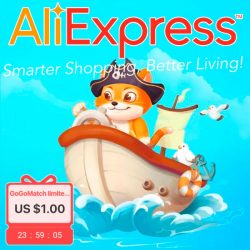 AliExpress - Купон -1/5$
